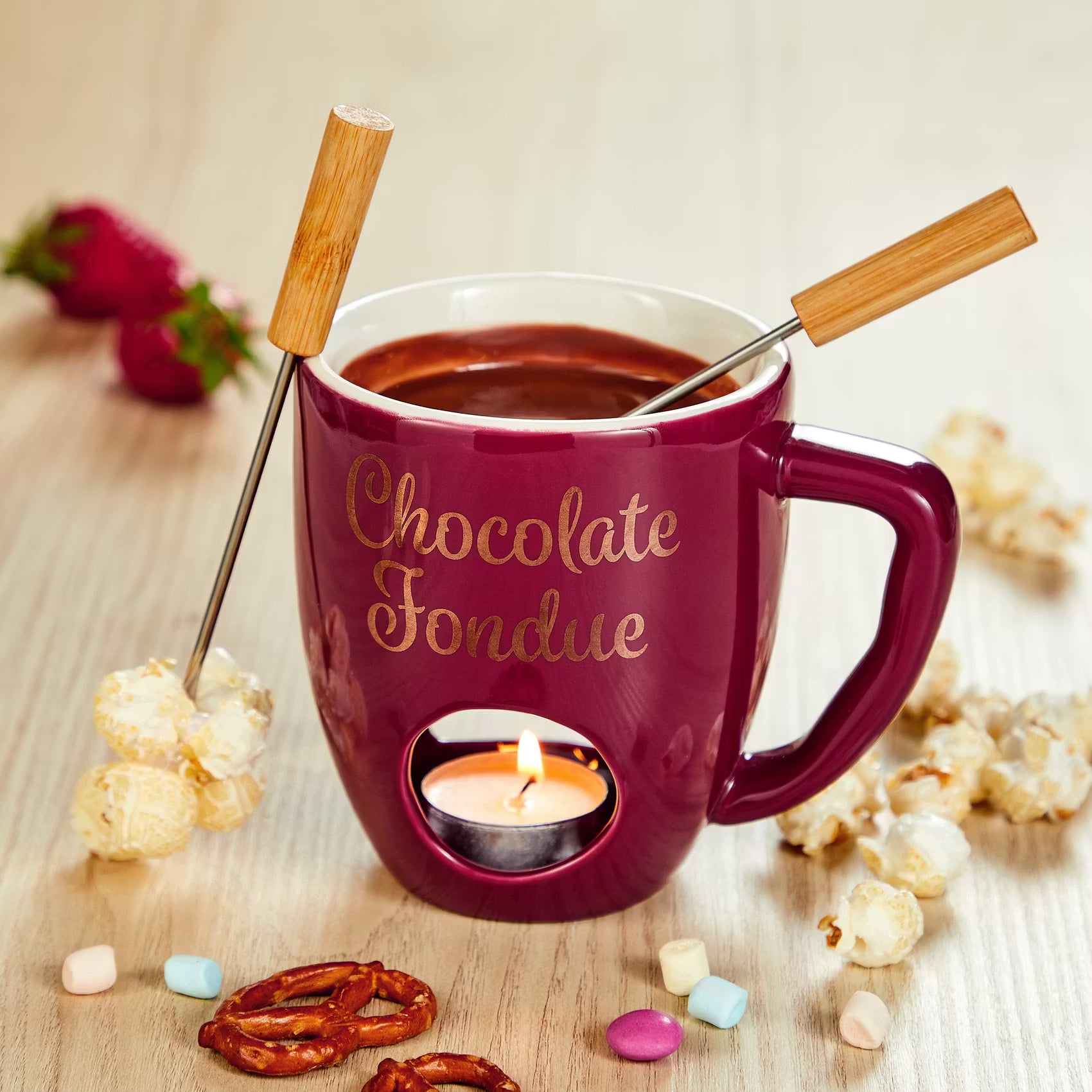 CHOCOLATE FONDUE Tasse 4er-Set