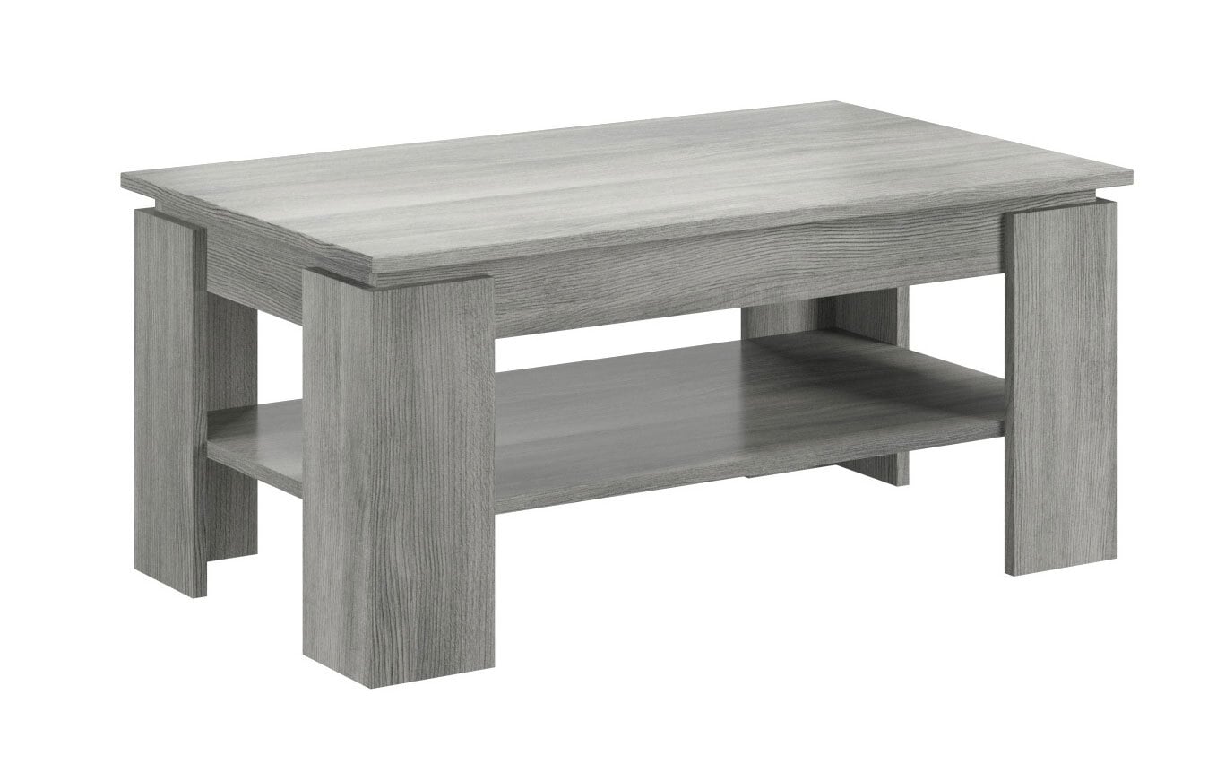 Couchtisch Titan Weiß 100x45x60 cm