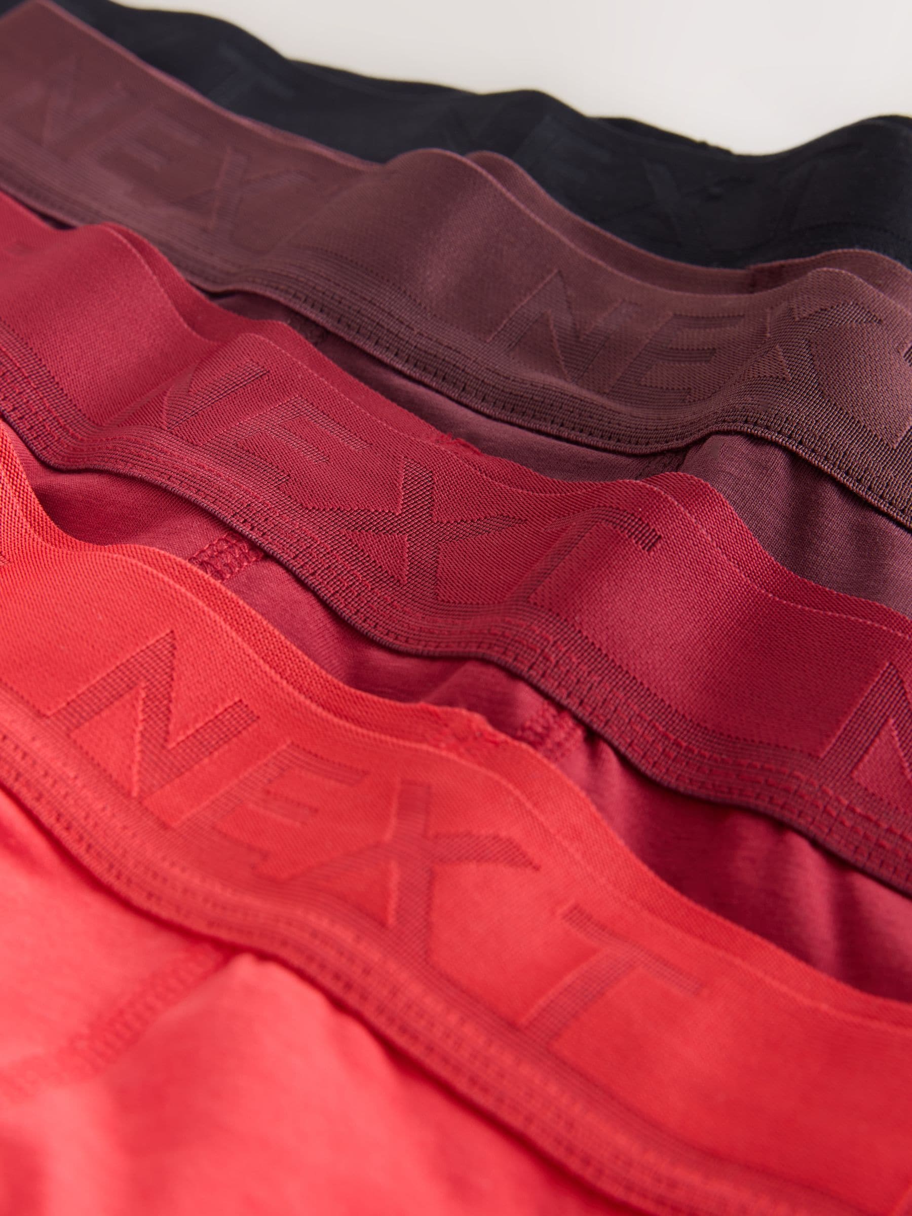 Rood - 4 Hipsterboxershorts