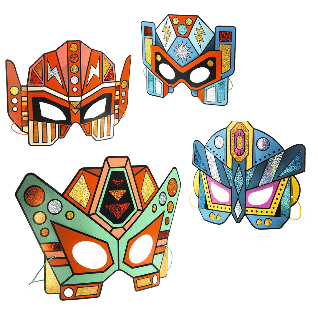 Djeco knutselset diy robotmaskers