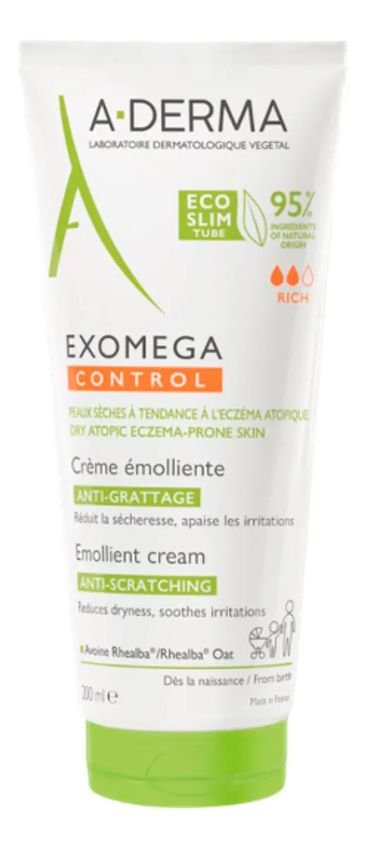 A-Derma Exomega Control Cream - 200 ml.