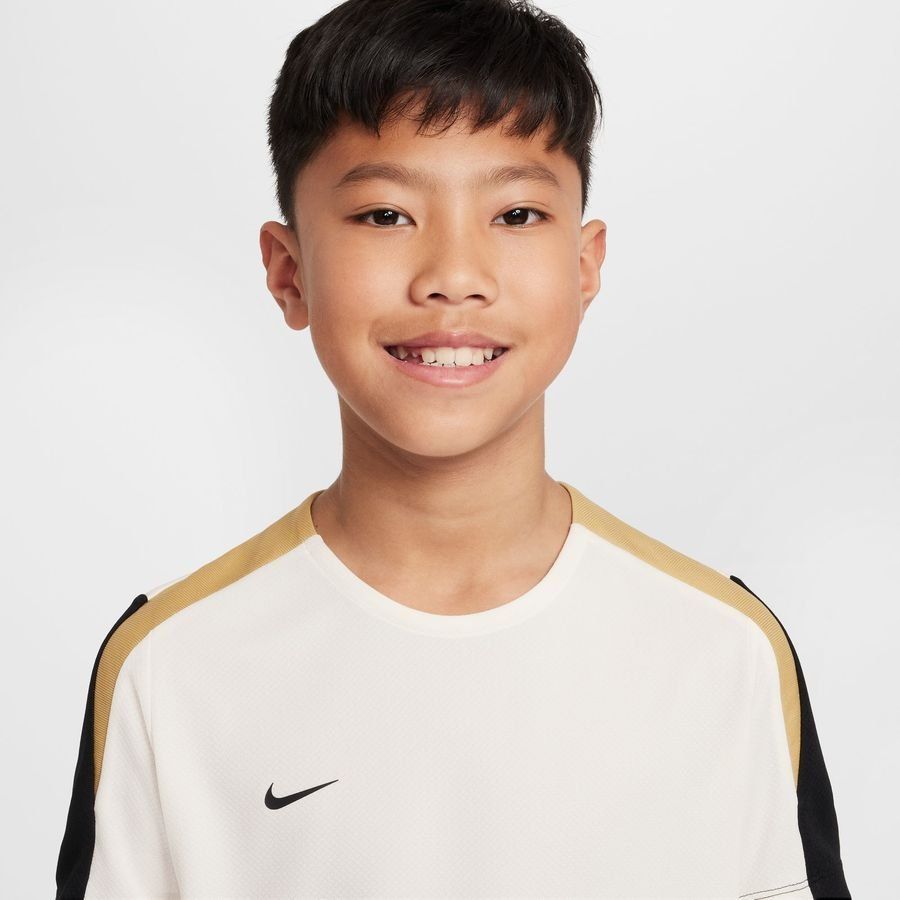Nike T-shirt d'Entraînement Dri-FIT Strike - Blanc/Noir/Or Enfant