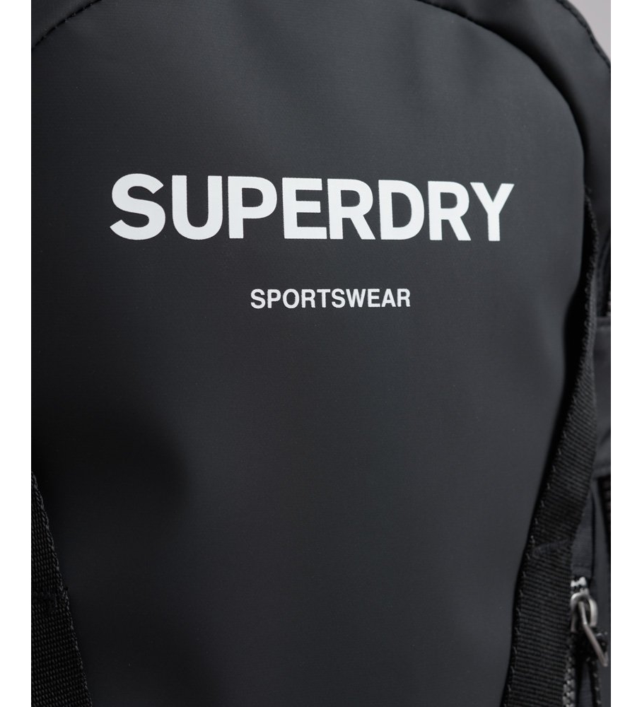 Mochila Superdry Mountain Graphic Canvas, Preta