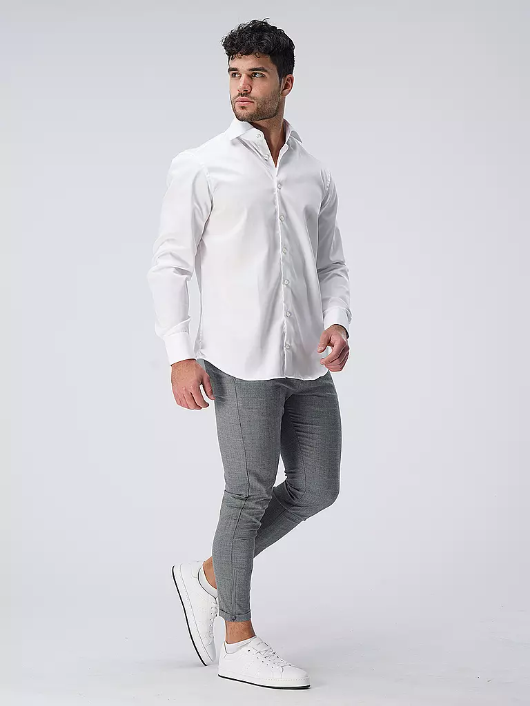 VAN LAACK Hemd Tailored Fit weiss