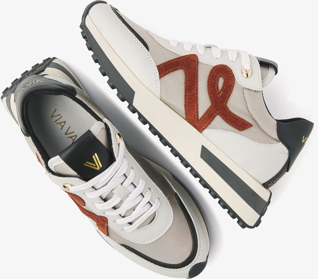 VIA VAI beige via vai lage sneakers posy flare