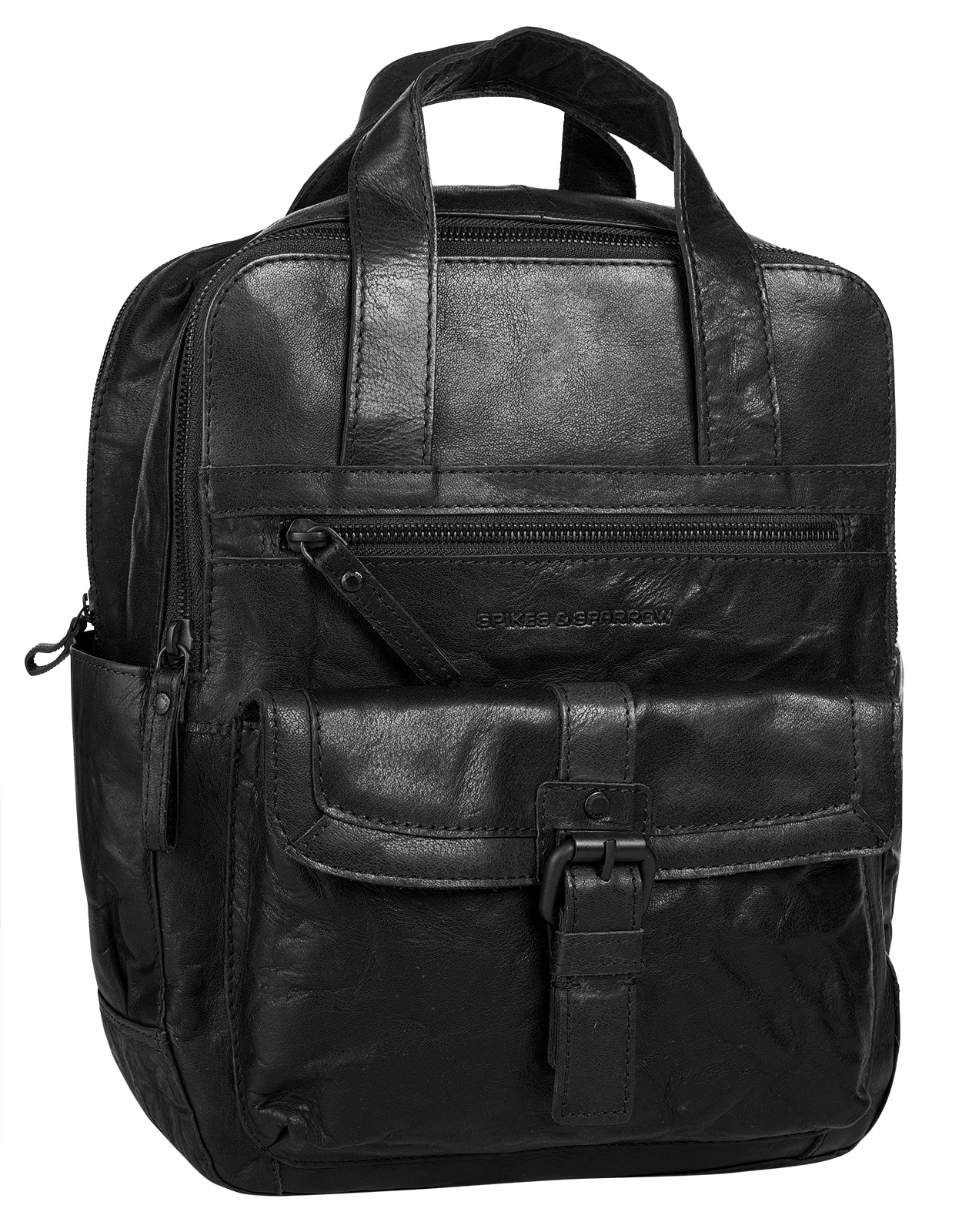 Spikes & Sparrow Cityrucksack echt Leder