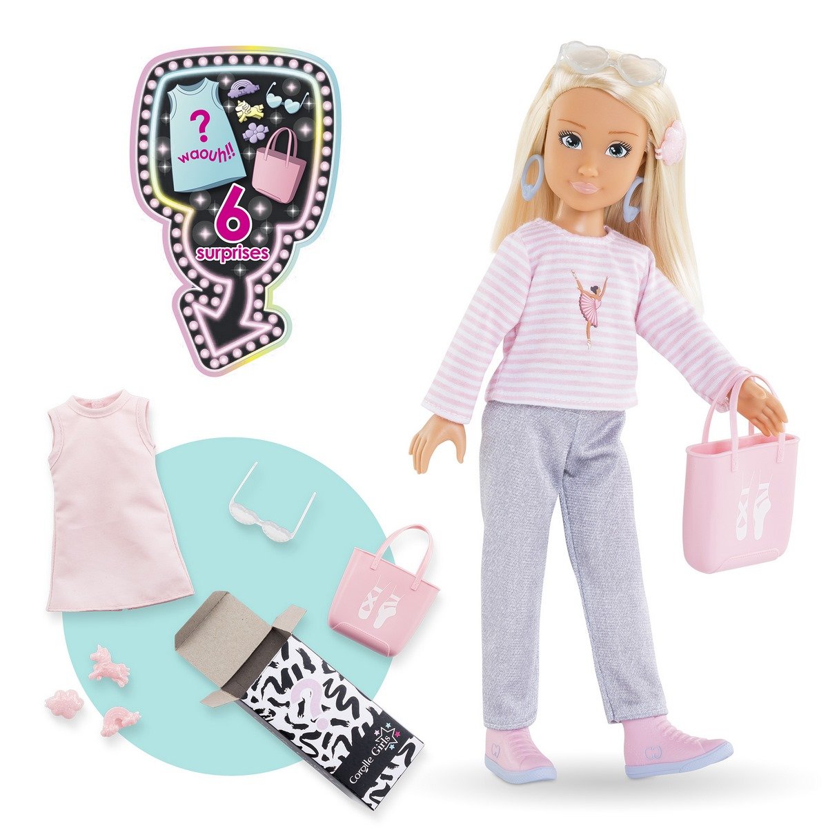 Corolle girl - Coffret Valentine shopping