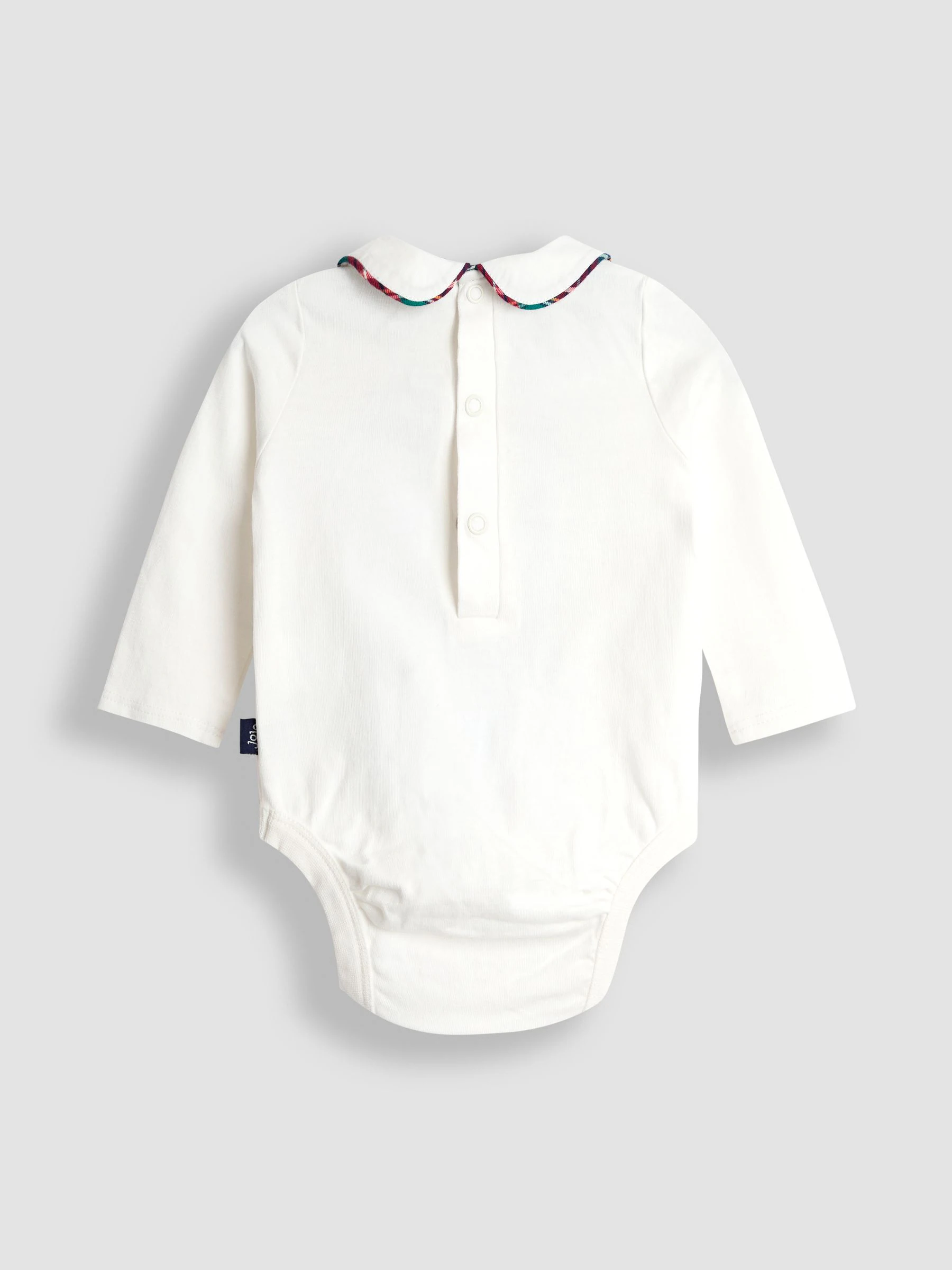 Marineblauw geruit - JoJo Maman Bébé Set van tuinbroek en top