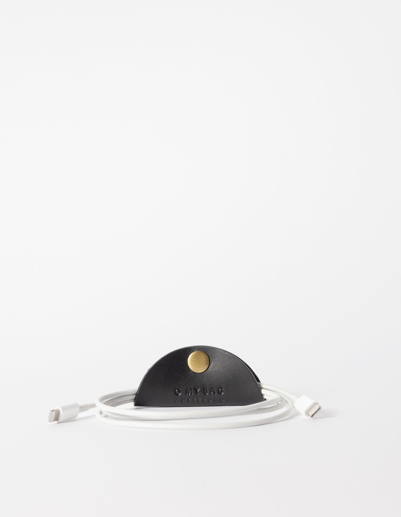 Cord Taco - Black Classic Leather