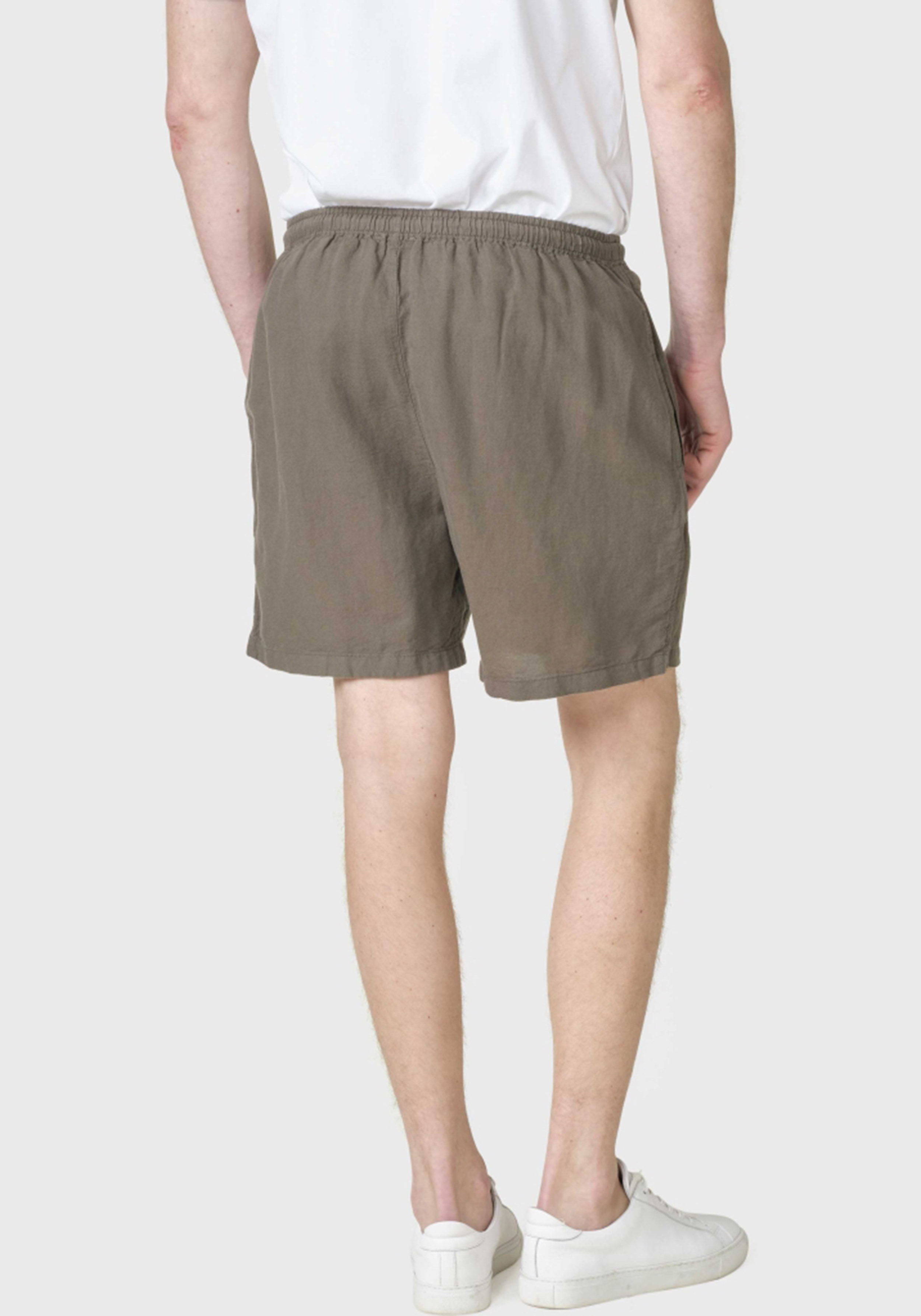 Klitmøller Collective Leinen-Shorts Bertram Linen Taupe