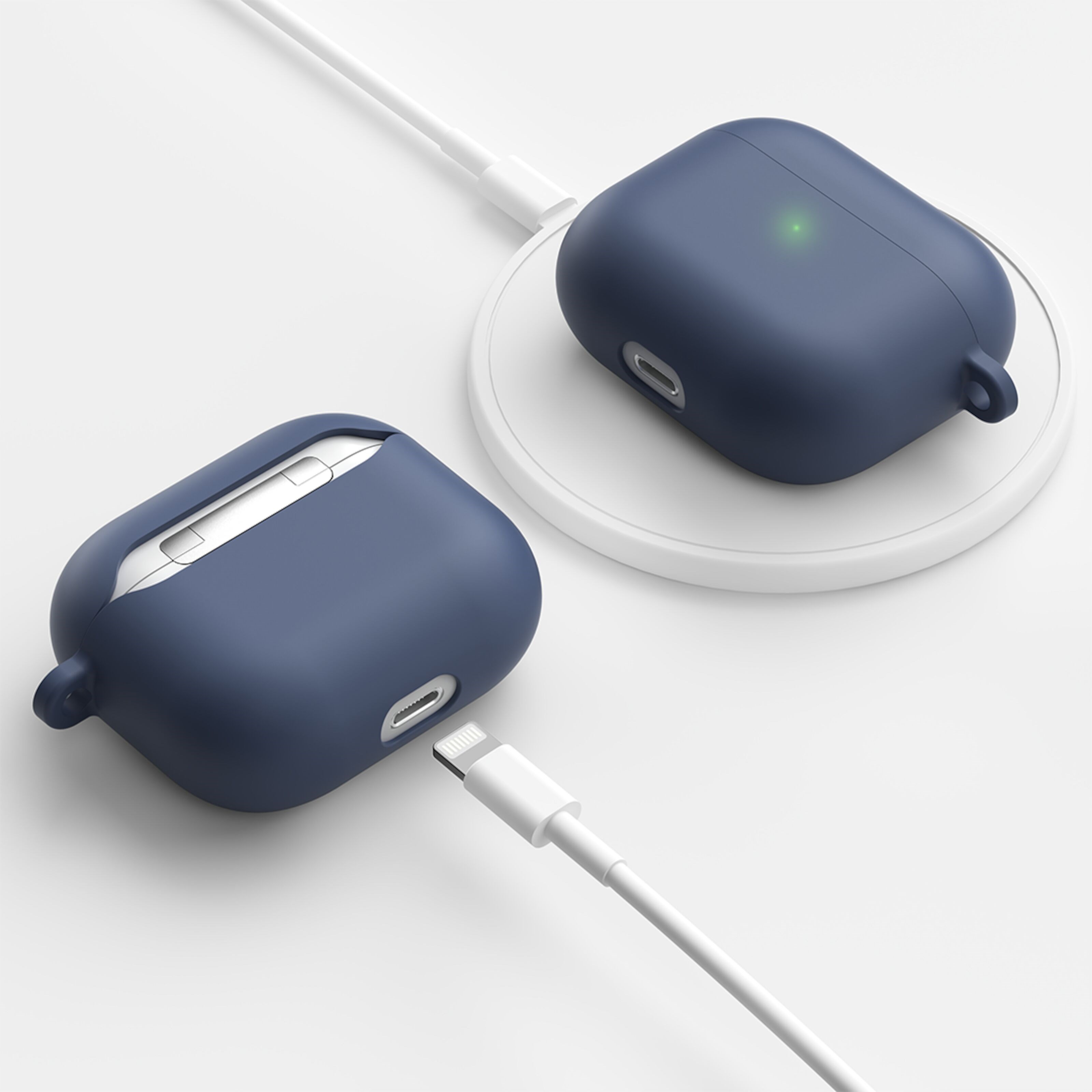 HybridShell Airpods Series 3-etui (2021) Blå