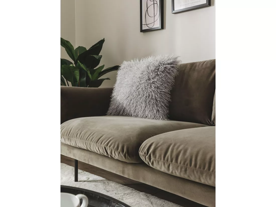Housse de coussin Oscar Gris 45x45 cm