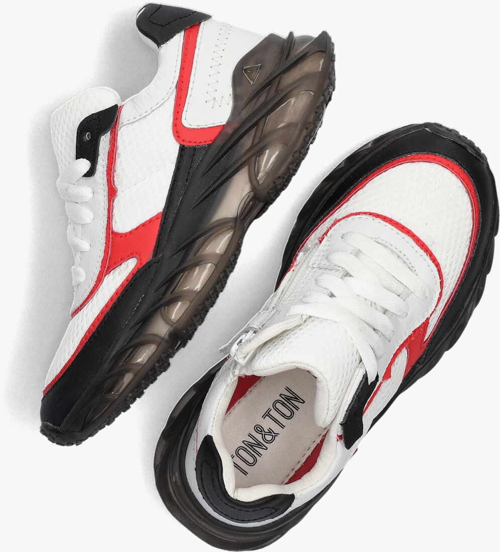 TON & TON zwarte ton & ton lage sneakers marny
