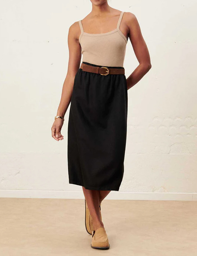 LAB DIP JUPE LONGUE FEMME NOIR