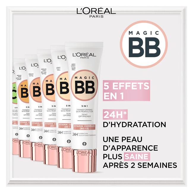 L'Oréal Paris BB C'est Magic BB Cream 01 Very Light Gekleurde Dagcrème SPF 20