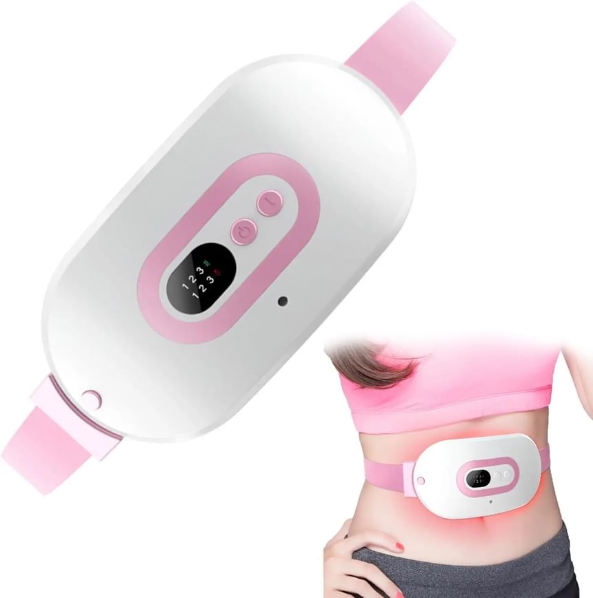 Beautyronics - USB oplaadbare menstruatiemassage-verwarmingsmat