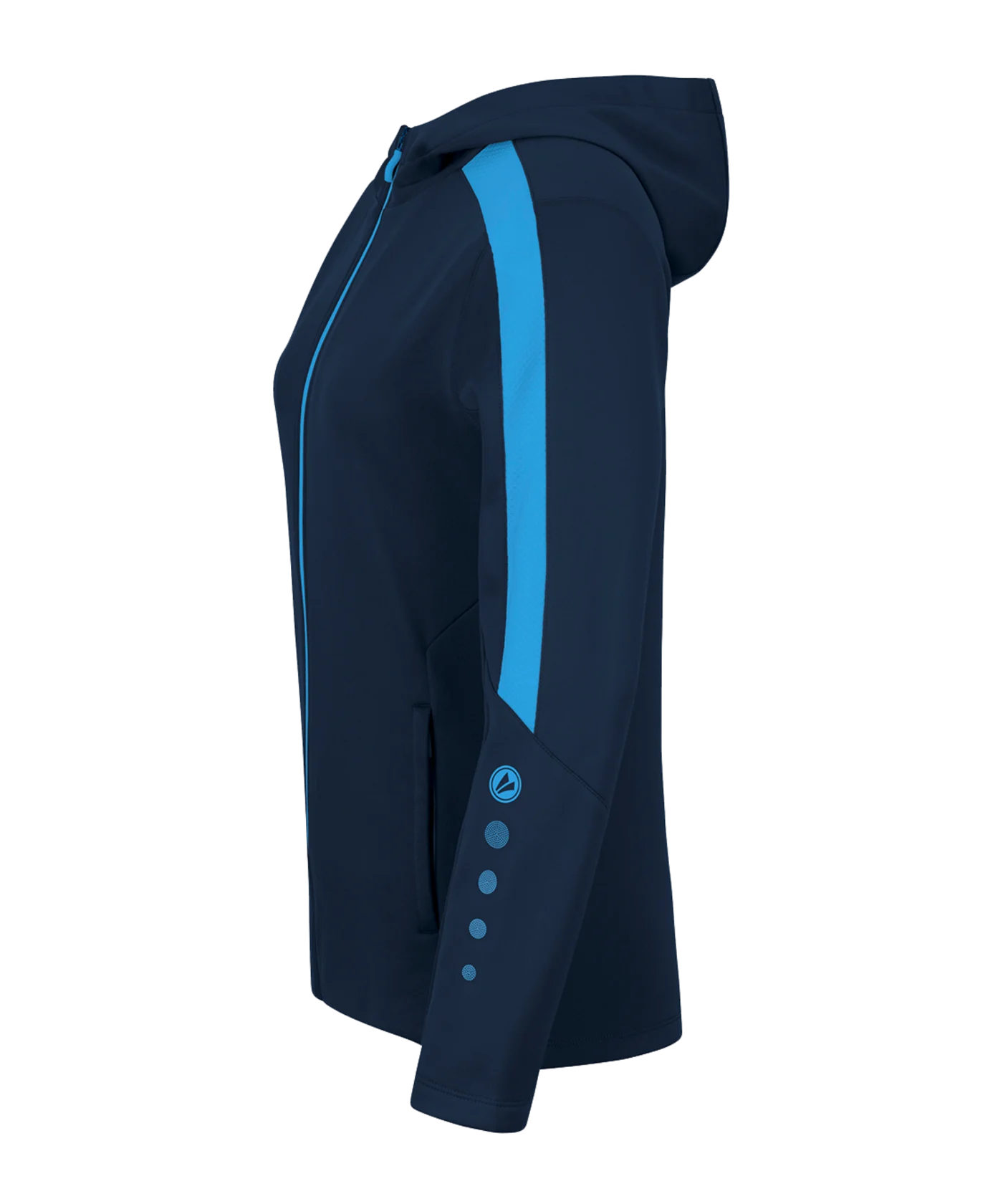 JAKO Power Kapuzenjacke Damen Blau F910