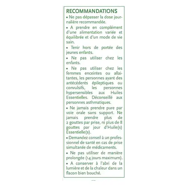 Óleo Essencial de Ravintsara Orgânico Phytosun Arôms 30ml