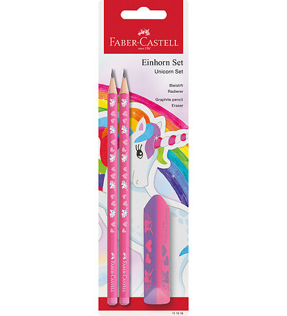 Faber-Castell Bleistiftset - 3 Teile - Unicorn