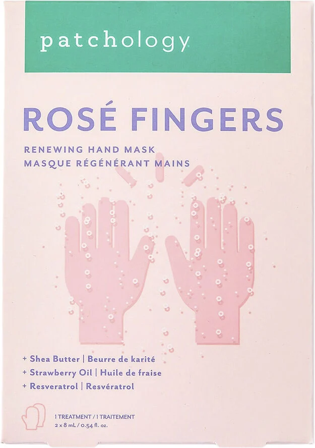 Patchology Rosé Fingers - Renewing Hand Mask