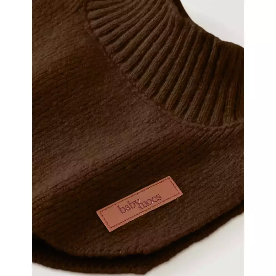 BabyMocs Schal Vegan braun