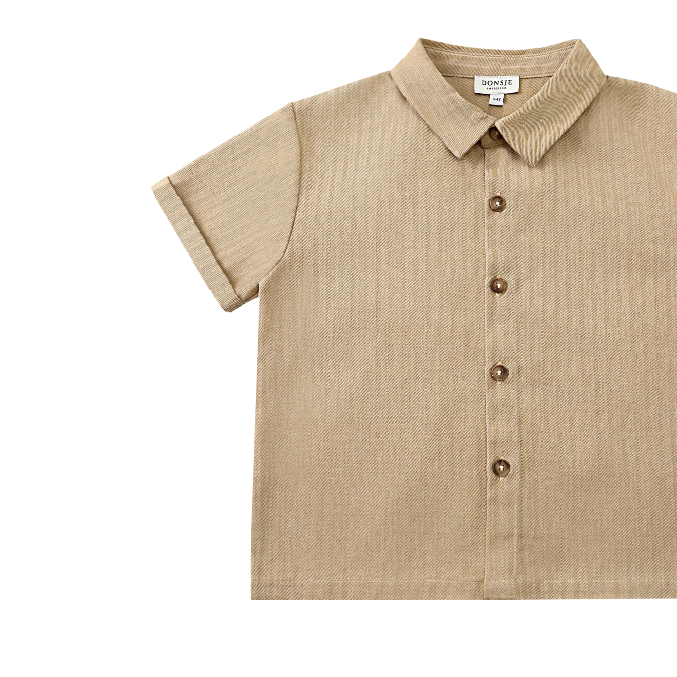 Qrammie Shirt | Biscuit Striped