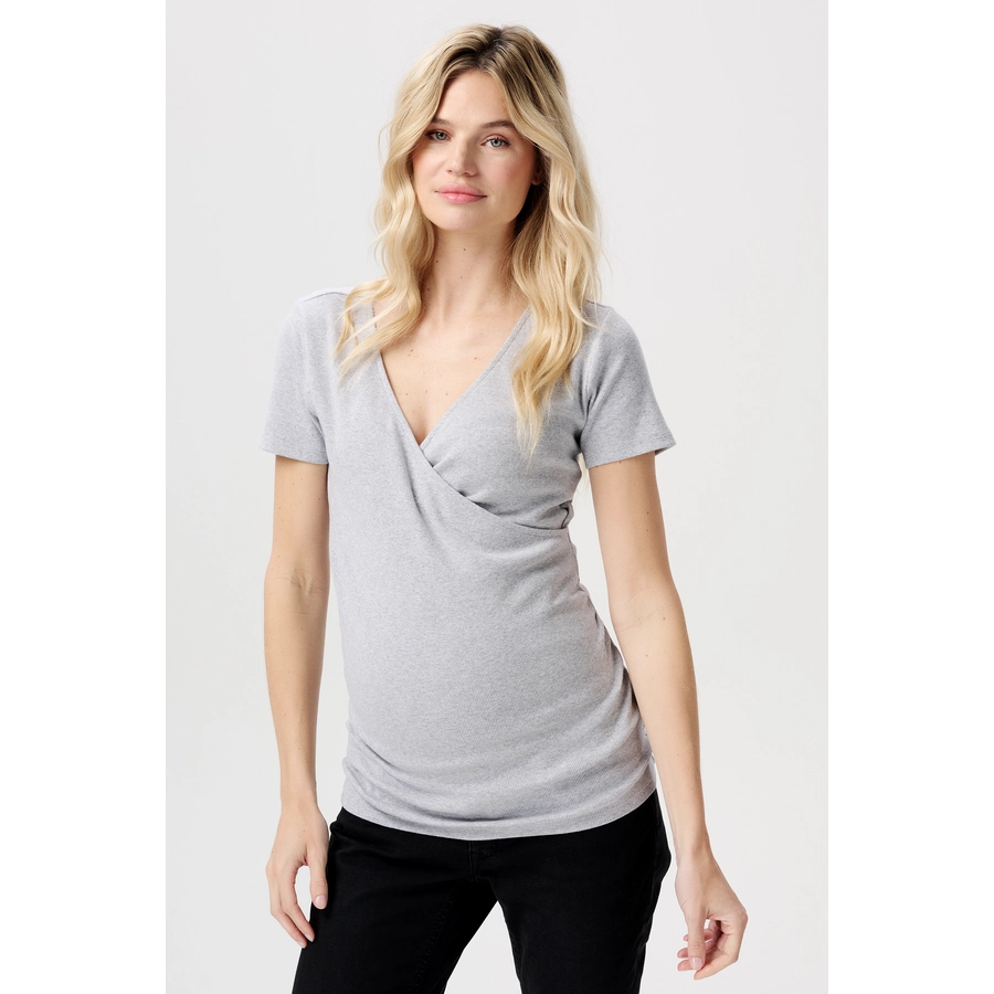 Noppies Still t-shirt Sanson Grey Melange