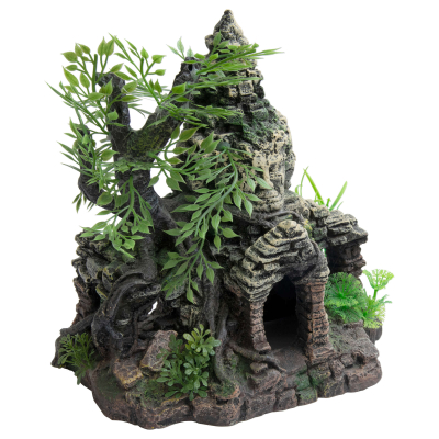 Deep Sea Aquariumdekoration Tempel 23.8x14.6x25cm