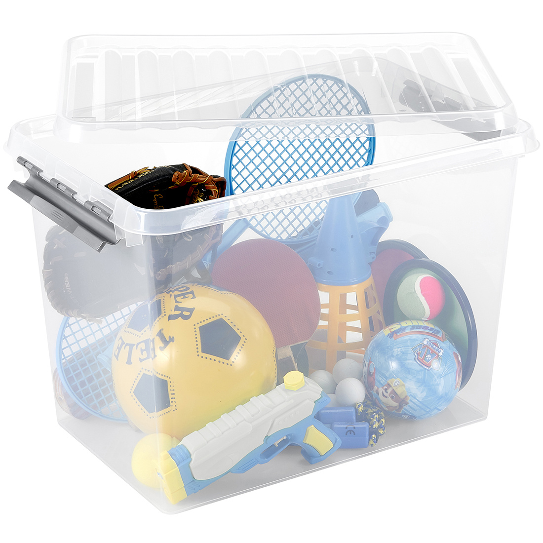 Sunware Q-line 72 liter opbergbox - Metall