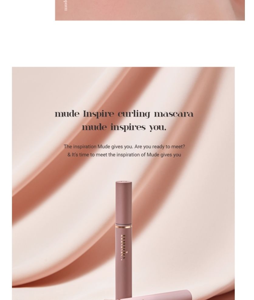 mude - Inspire Longlash Curling Mascara - 2 kleuren