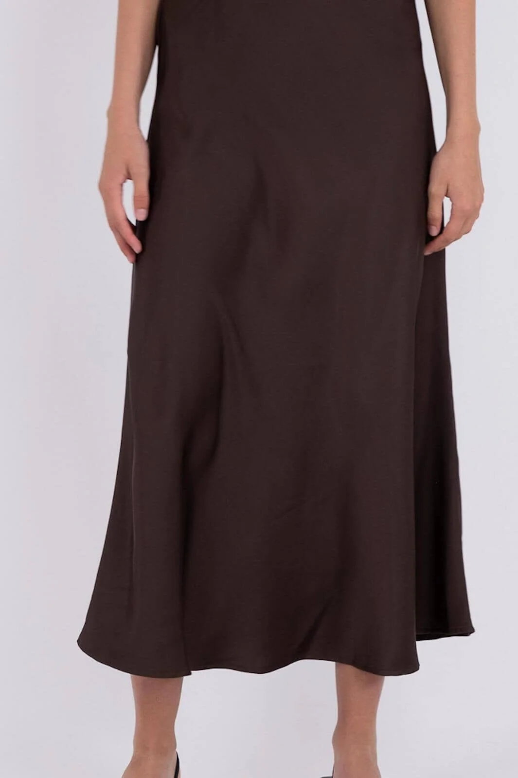 Neo Noir Bovary Skirt dark brown
