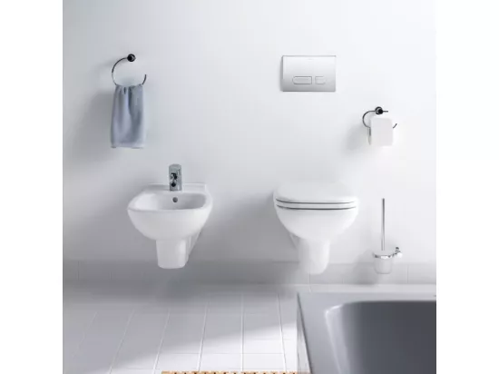 WC suspendu DURAVIT D-code avec abattant