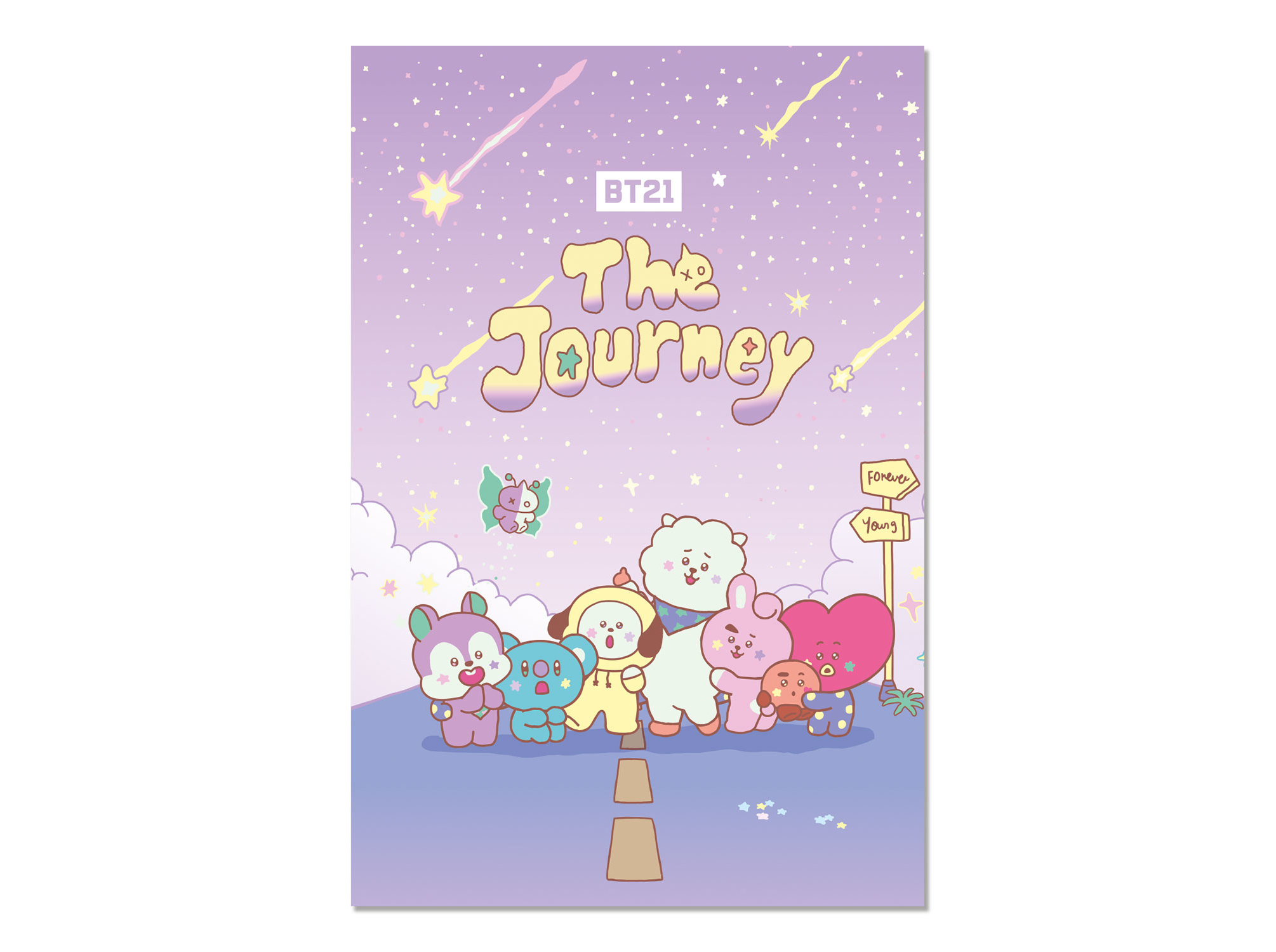 POSTER THE JOURNEY BT21