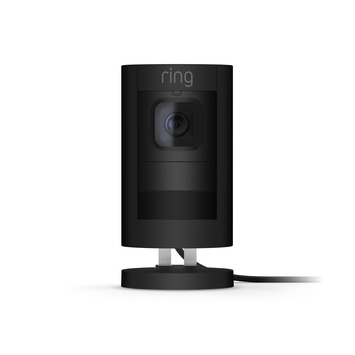 Ring Stick Up Camera Elite Zwart