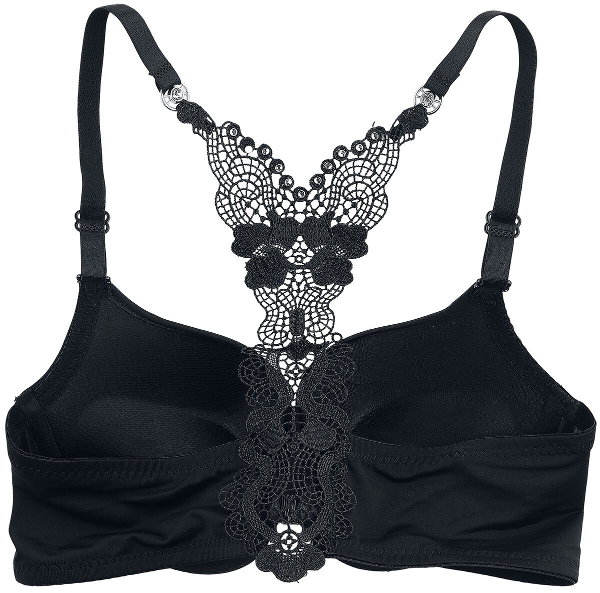 Soutien-Gorge Dos Nageur | Grey Velvet Brassière