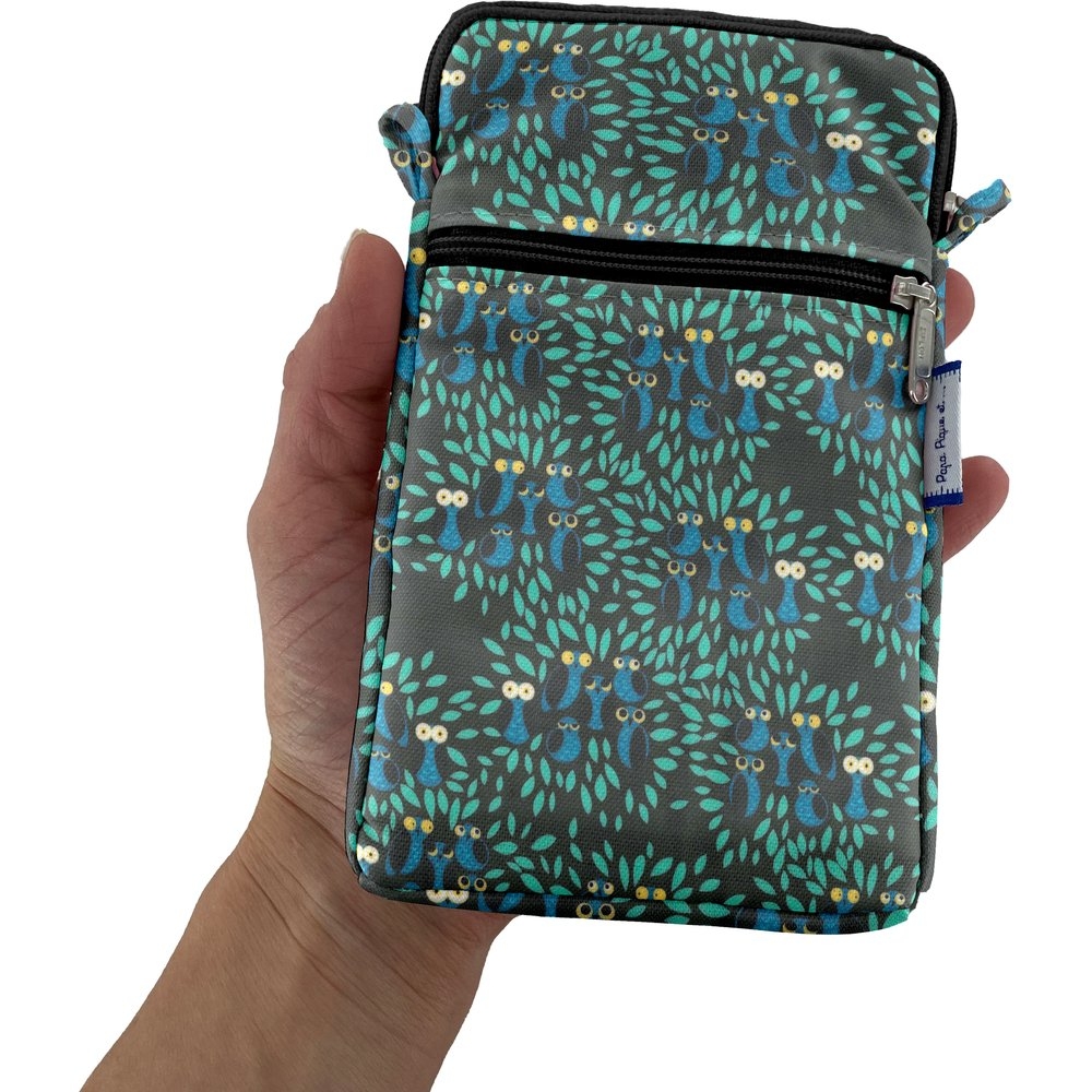 Pochette Téléphone Matelassée Chouettes