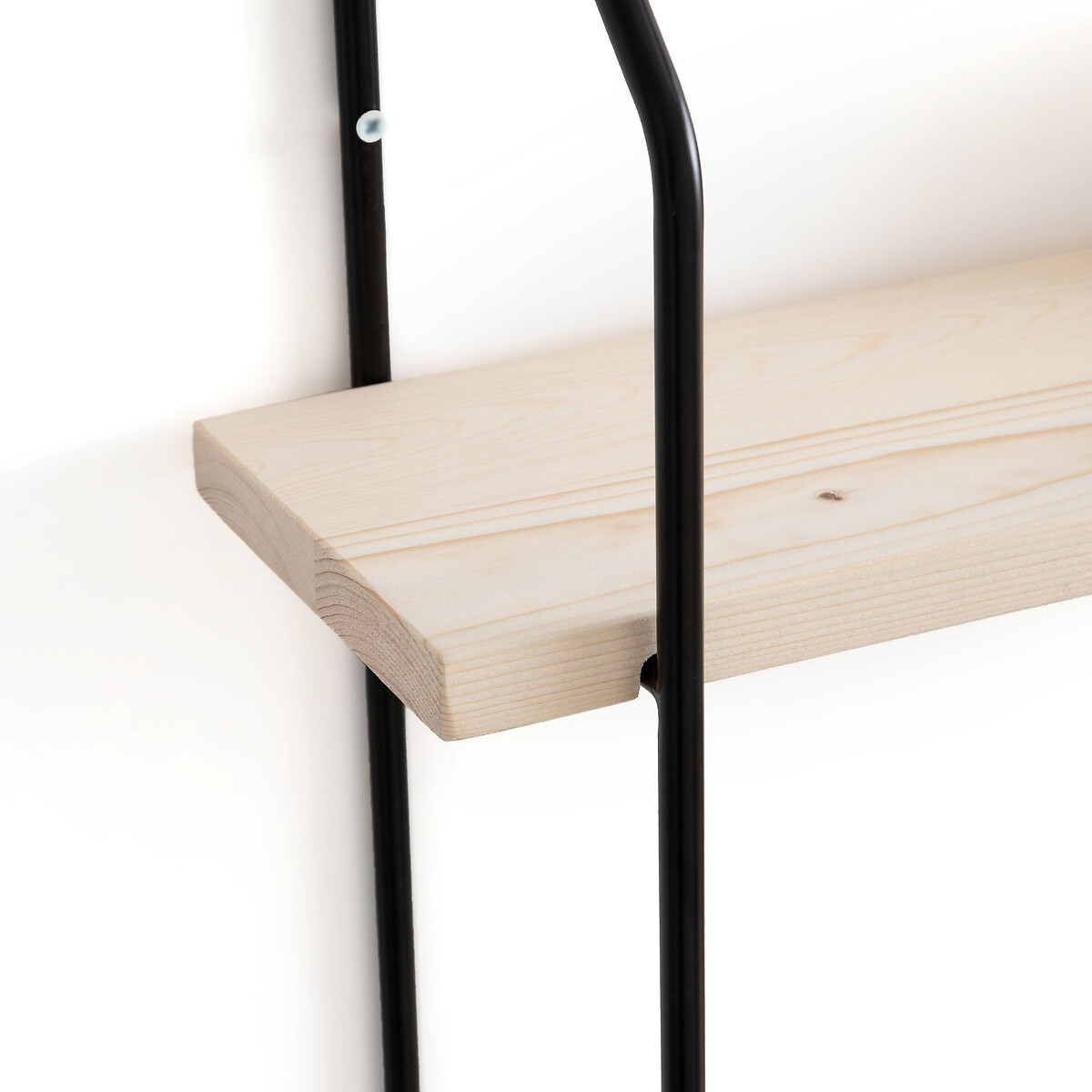 LA REDOUTE INTERIEURS<br>Rack de parede triplo, pinho e metal L65 cm, Vinto