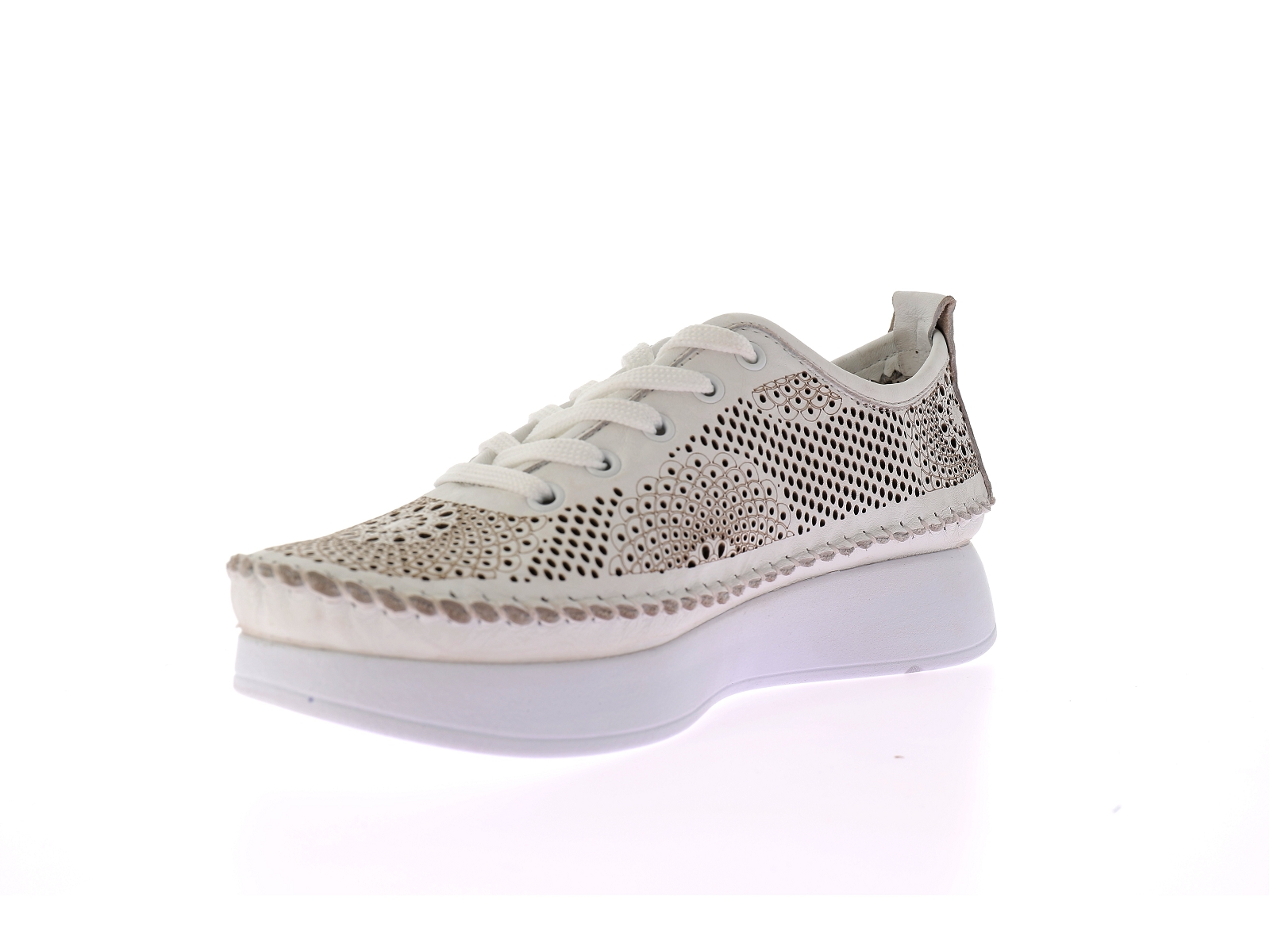 Pedro torres-107DO Cuir Blanc