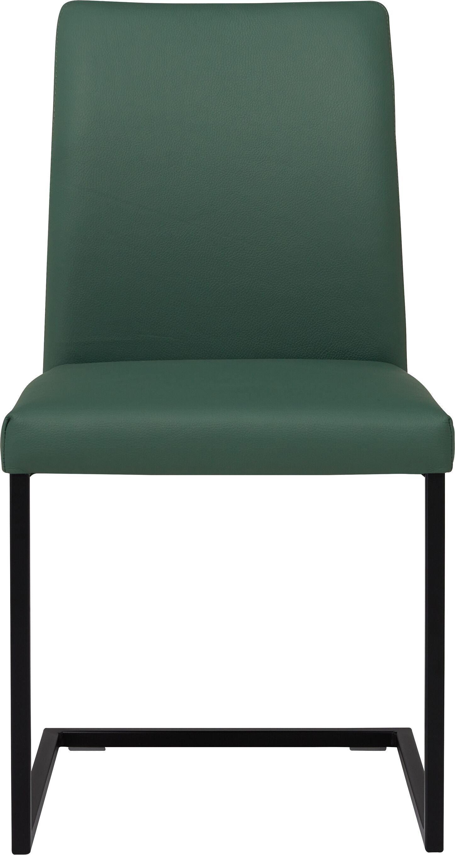 SIENA Stuhl - Dunkelgruen / B: 45.5 cm x T: 44.0 cm x H: 87.0 cm