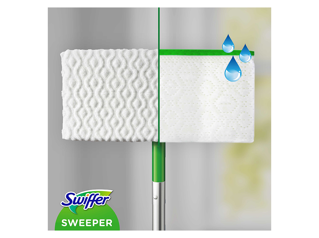 MOPA KIT DUPLO SWIFFER 8 PANOS   3 HUMIDOS