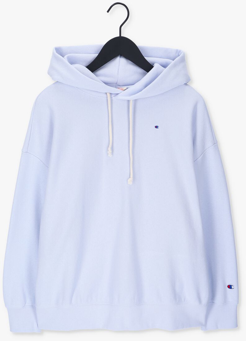 CHAMPION lichtblauwe champion trui hooded sweatshirt dms plain