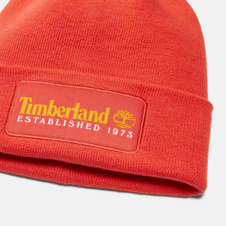 Gorro Colour Blast na cor vermelha