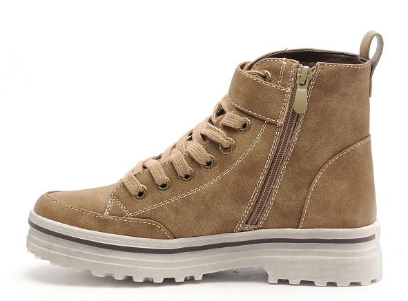 Dockers boots bottine plates femme 49vr301 beige
