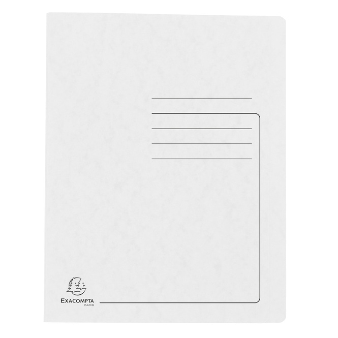 Schnellhefter A4 - Colorspan-Karton - weiß