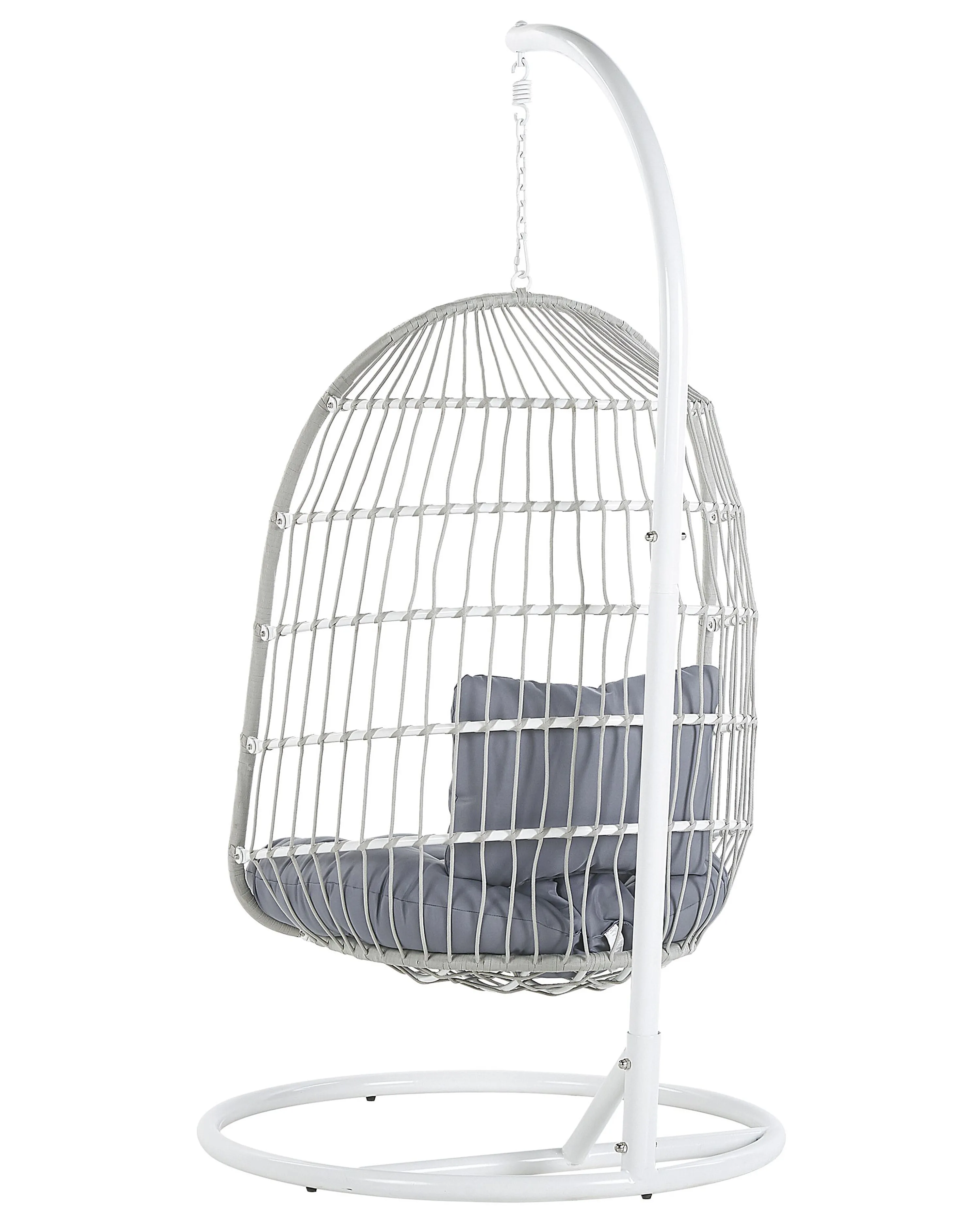 Hangstoel met standaard ALLERA Metaal Wit