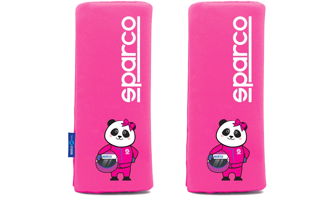Skulderpudesæt til sele Pink SPARCO Kids