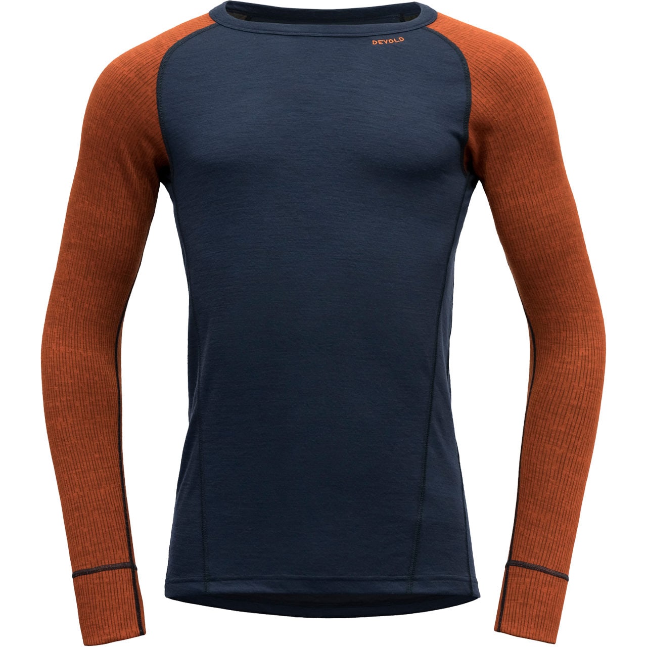Devold Herren Langarm Shirt Merino 205 DUO ACTIVE flame/ink | Funktionswäsche | Skitourenbekleidung | Herren | XSPO-Fashion