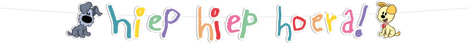 Woezel En Pip Letterslinger 2m