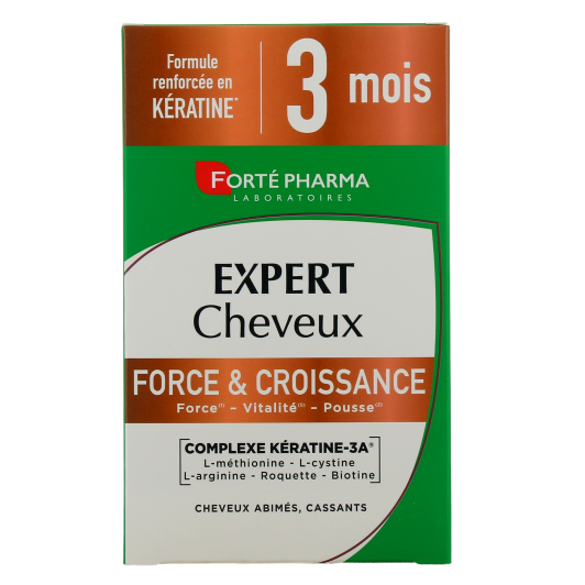 Forté Pharma Complément Alimentaire Expert Cheveux Force et Croissance