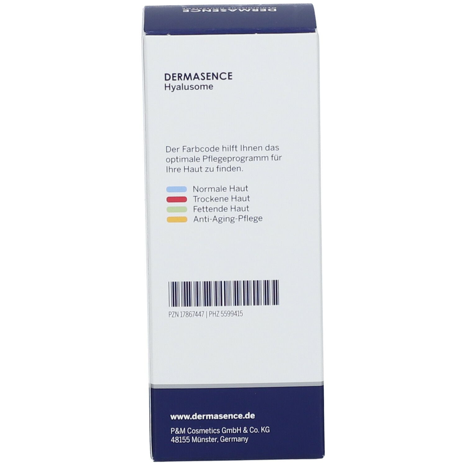 DERMASENCE Hyalusome CREME-PEELING